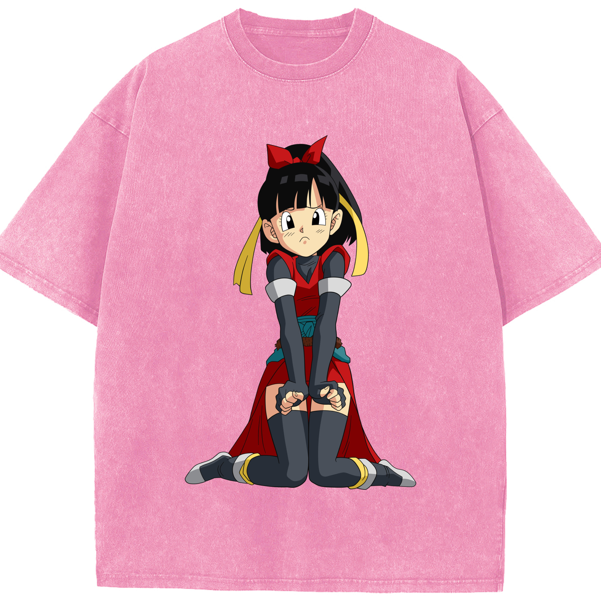 （画像用） ドラゴンボール パン DRAGON BALL Pan 綿100% ヴィンテージ風 半袖Tシャツ（フロントプリント）